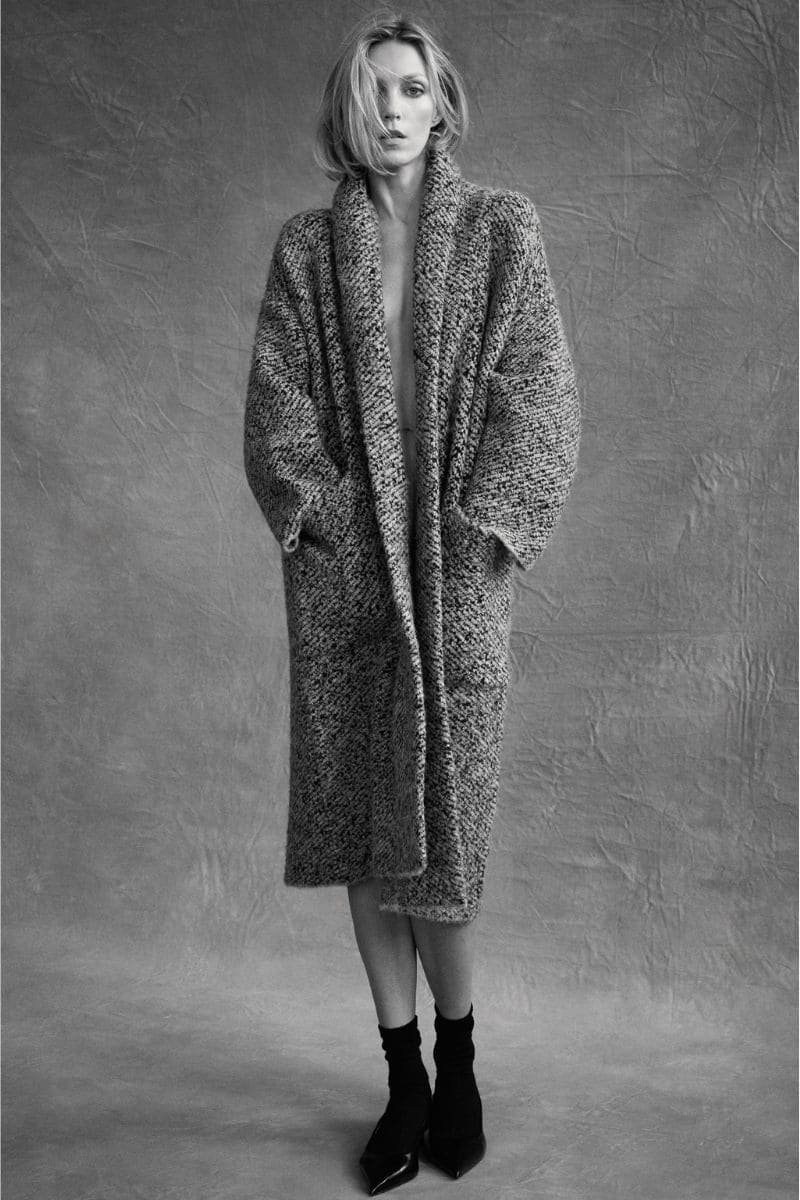 Abbigliamento Zara autunno inverno: 7 outfit da comprare prima che vadano sold out 9 Cappotto in lana con collo sciallato abbigliamento zara