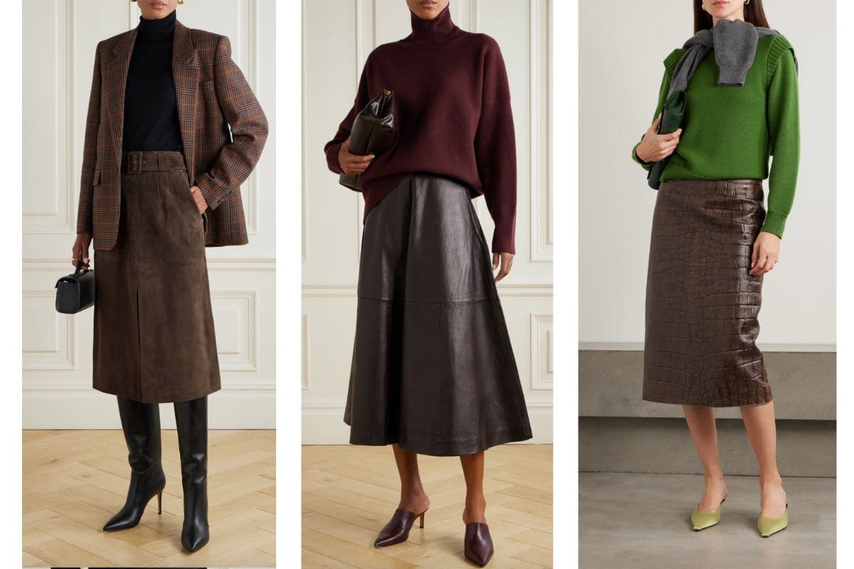 abbinamenti con marrone stili e forme