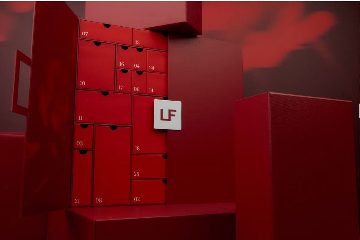 calendario avvento lookfantastic 2025 packaging