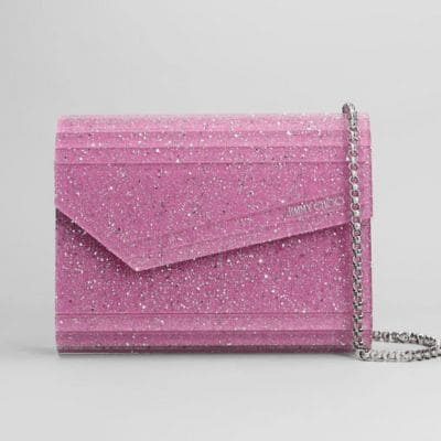 Come scegliere la borsa perfetta: guida completa ai modelli e alle occasioni 3 clutch rosa Jimmy Choo