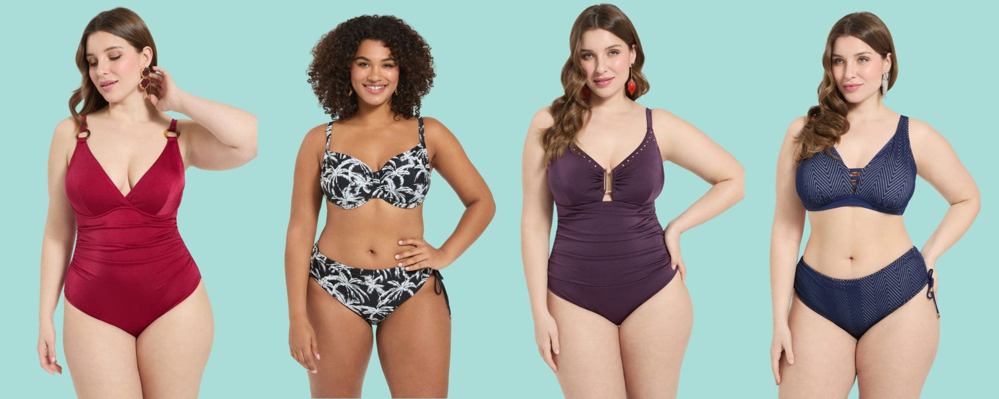 costumi da bagno per over 50 curvy interi e bikini
