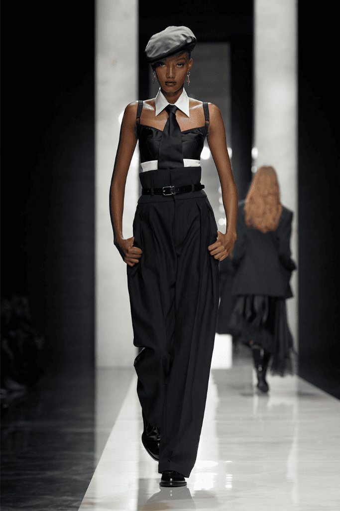 cravatta donna proposta da dolce gabbana