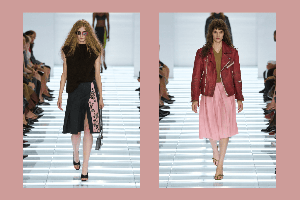 gonna midi collezione prada primavera estate 2027