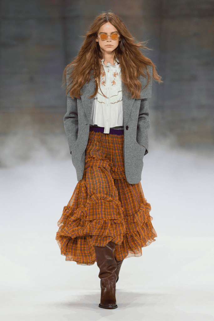 gonne di moda con blazer chloè FW 2026