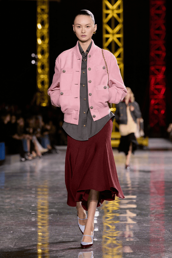 gonne di moda con bomber chanel FW 2026