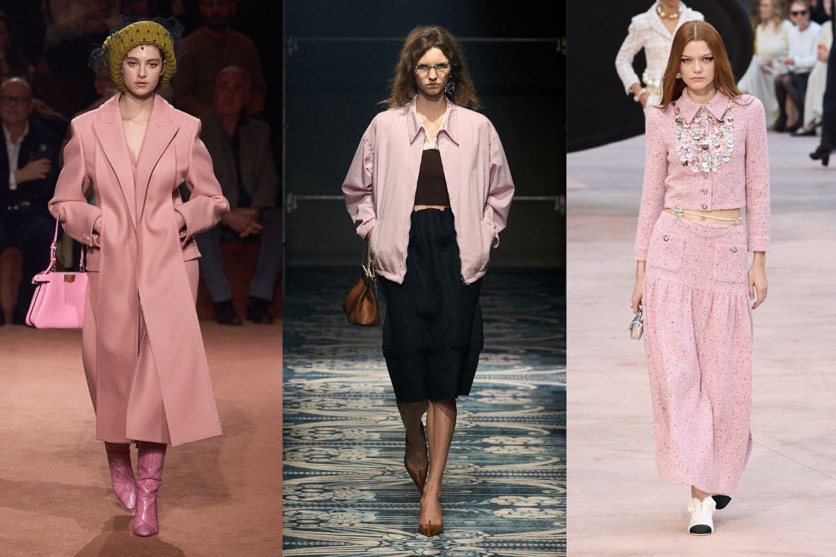 moda autunno inverno il rosa