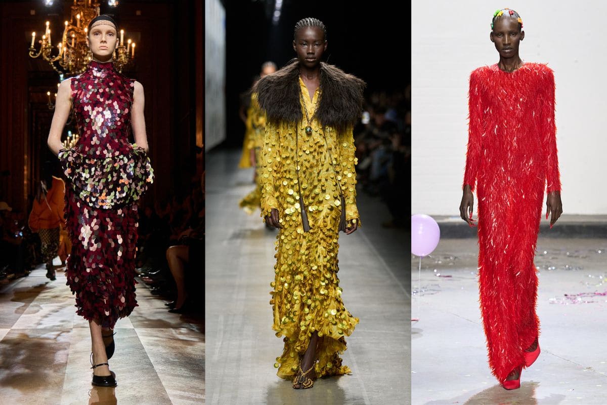 moda autunno le paillettes