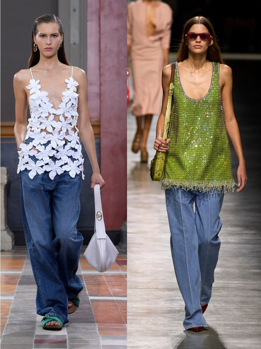 tendenza moda  2024 i jeans
