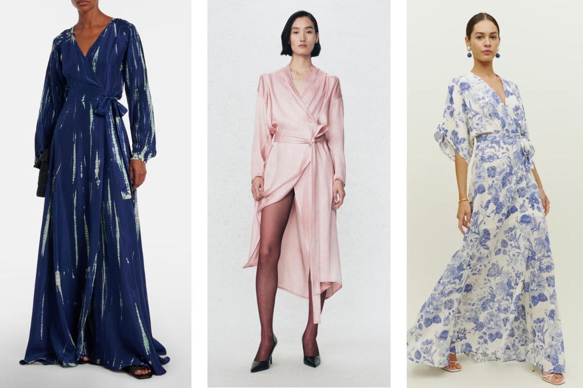 wrap dress Kosturova Zara Reformation